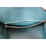 Hermès Birkin 35, V SWIFT CB BI V1, Limited edition Blue