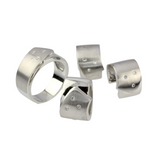 IhrSchmuck-Schmuckset-Ohrclips-Ring-Anhänger-585er Weissgold-mit Brillanten