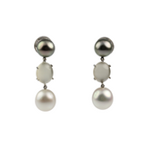 SteckohrhaengerausdemHausGellner_750erWeissgoldmitMondstein_SuedseeperlenundTahitiPerlen