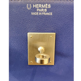 Hermès Birkin 35, V SWIFT CB BI V1, Limited edition Blue